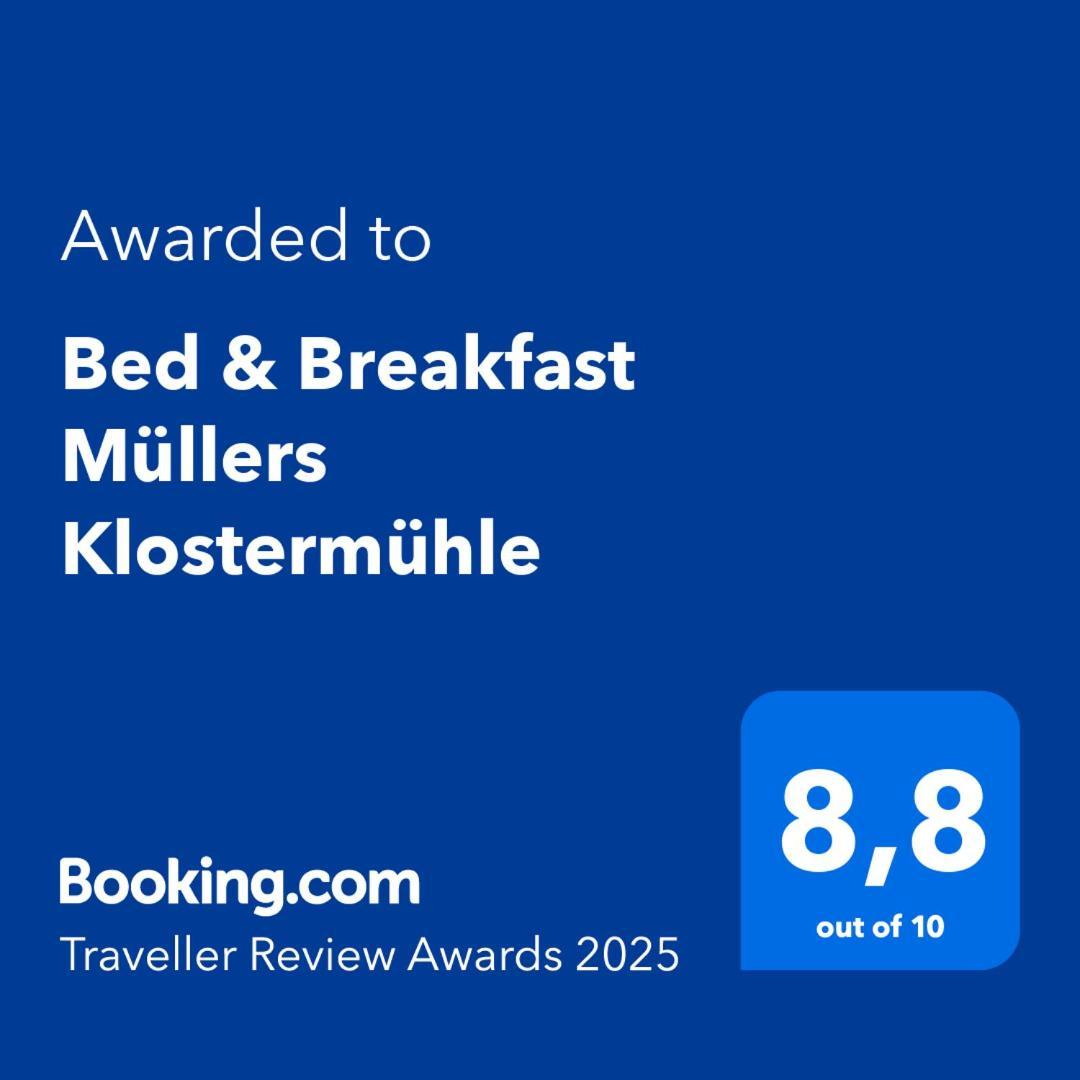 Bed & Breakfast Muellers Klostermuehle Мюнстерталь Экстерьер фото